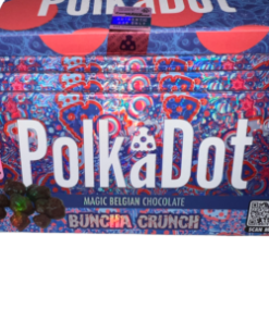 polka dot magic belgian chocolate-Buncha Crunch