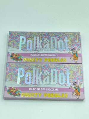 polka dot shroom bars-Fruity Pebbles